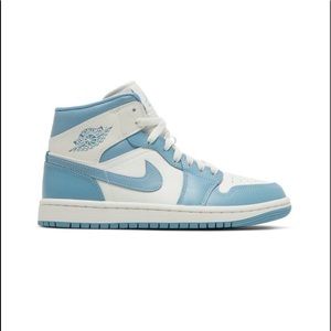Women’s air Jordan 1 Mid ‘University Blue’